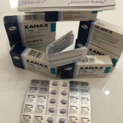 XANAX 1.0 mg Blue Oval Pill