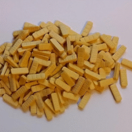 XANAX 2.0 mg Yellow Bar - R039 (Yellow Hulk)